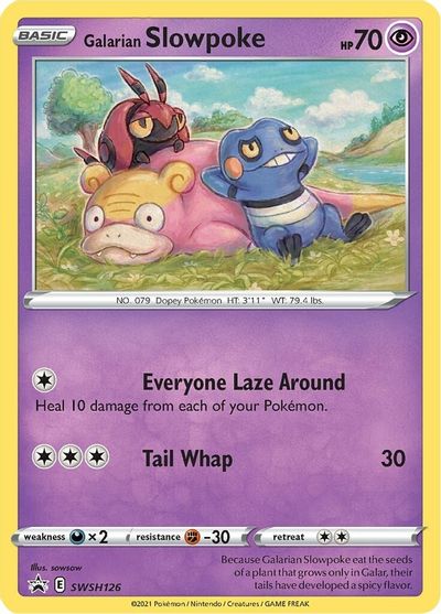 Galarian Slowpoke (SWSH126) [Sword & Shield: Black Star Promos] | Exor Games Summserside