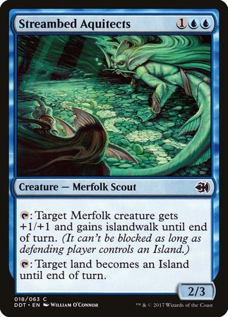 Streambed Aquitects [Duel Decks: Merfolk vs. Goblins] | Exor Games Summserside