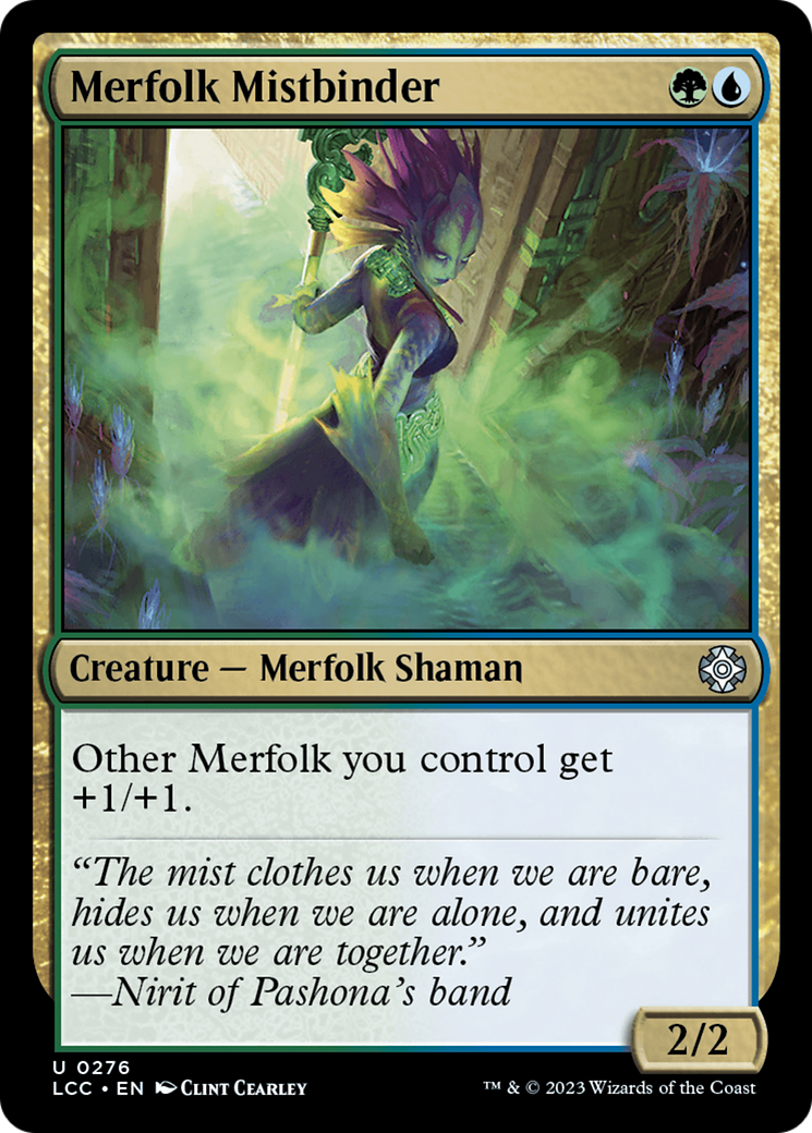 Merfolk Mistbinder [The Lost Caverns of Ixalan Commander] | Exor Games Summserside