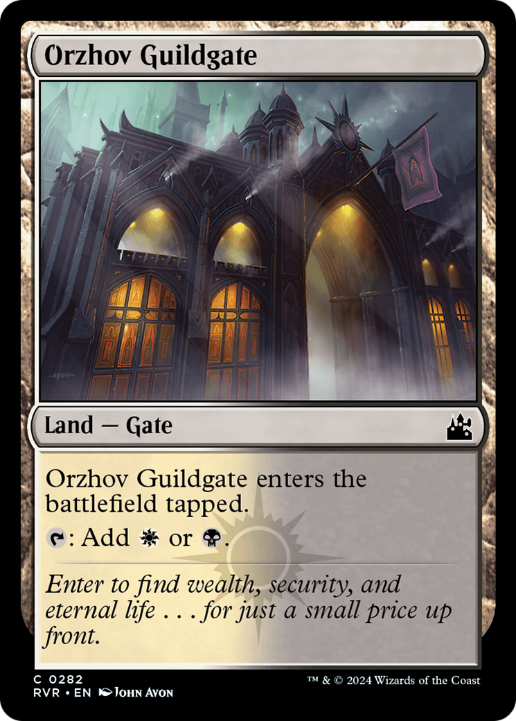 Orzhov Guildgate [Ravnica Remastered] | Exor Games Summserside