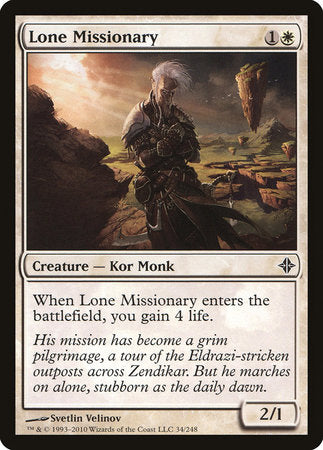 Lone Missionary [Rise of the Eldrazi] | Exor Games Summserside