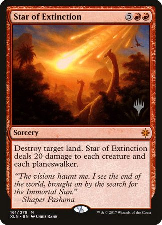 Star of Extinction [Ixalan Promos] | Exor Games Summserside