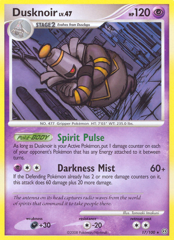 Dusknoir (17/100) [Diamond & Pearl: Stormfront] | Exor Games Summserside