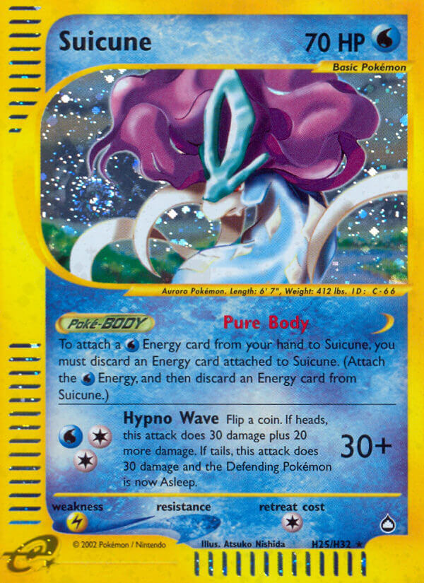 Suicune (H25/H32) [Aquapolis] | Exor Games Summserside