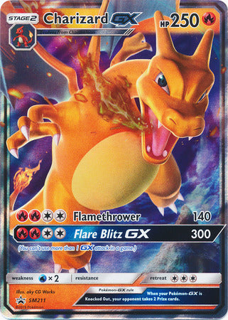 Charizard GX (SM211) (Jumbo Card) [Sun & Moon: Black Star Promos] | Exor Games Summserside