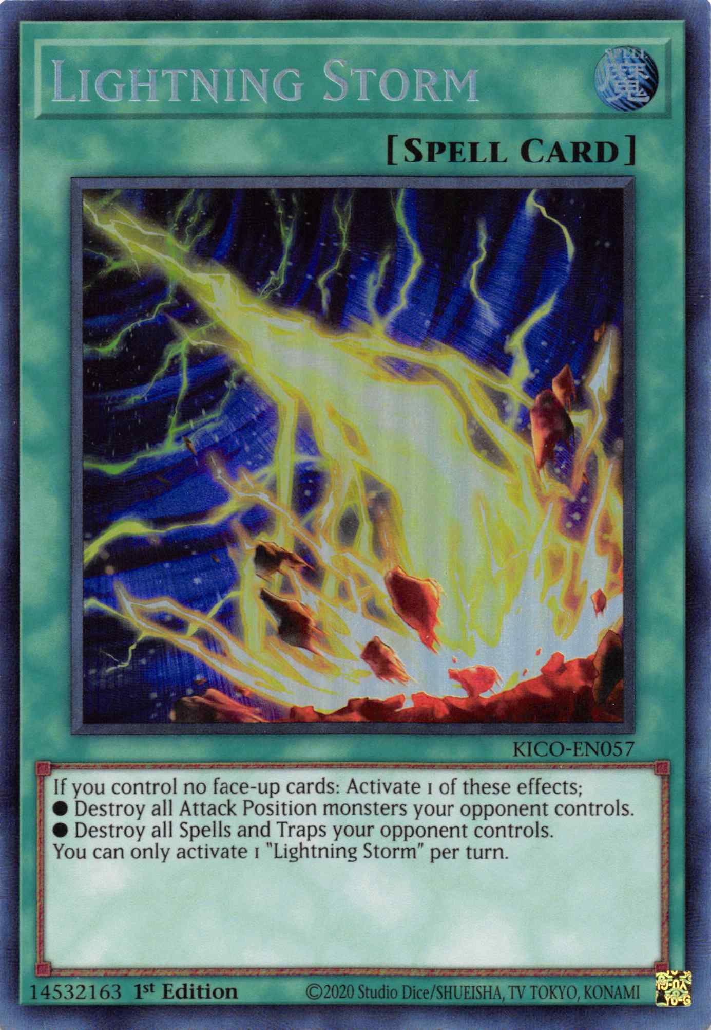 Lightning Storm (Collector's Rare) [KICO-EN057] Collector's Rare | Exor Games Summserside