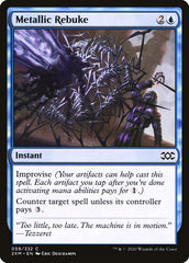 Metallic Rebuke [Double Masters] | Exor Games Summserside