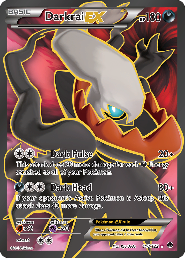 Darkrai EX (118/122) [XY: BREAKpoint] | Exor Games Summserside