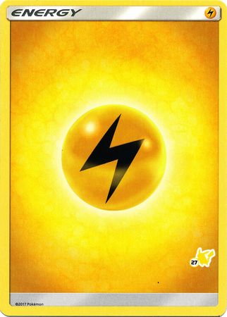 Lightning Energy (Pikachu Stamp #27) [Battle Academy 2020] | Exor Games Summserside