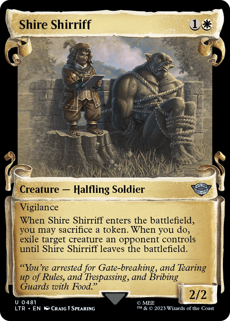 Shire Shirriff [The Lord of the Rings: Tales of Middle-Earth Showcase Scrolls] | Exor Games Summserside