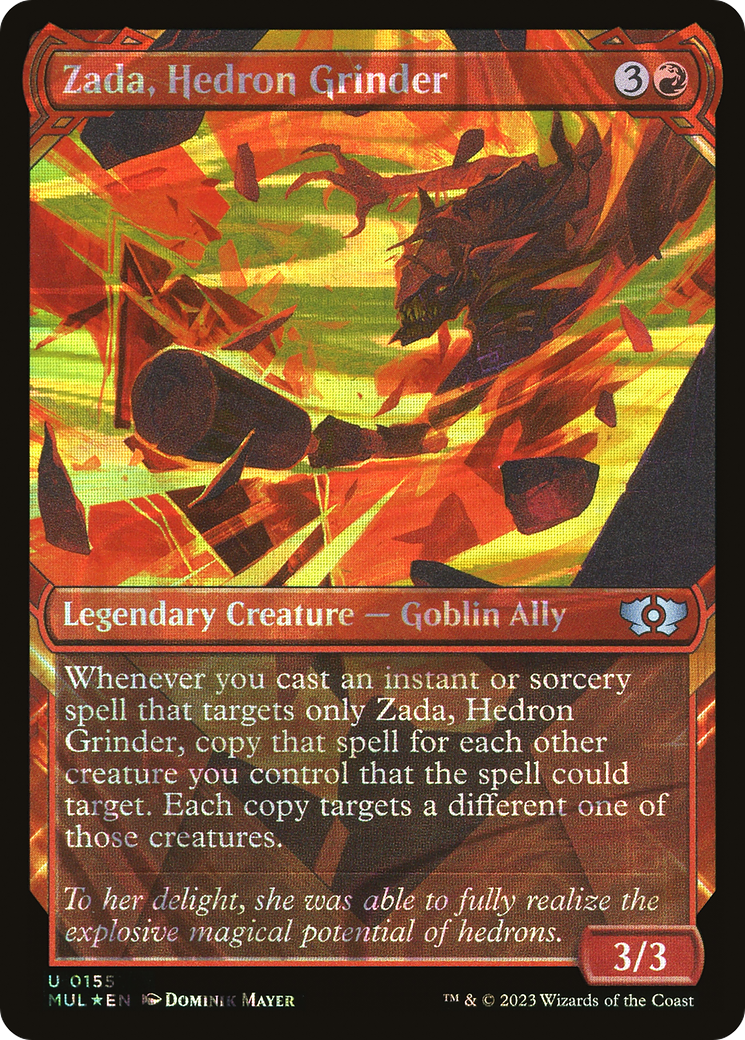 Zada, Hedron Grinder (Halo Foil) [Multiverse Legends] | Exor Games Summserside