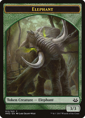 Elephant Token [Modern Masters 2017 Tokens] | Exor Games Summserside