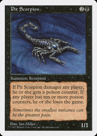 Pit Scorpion [Fifth Edition] | Exor Games Summserside