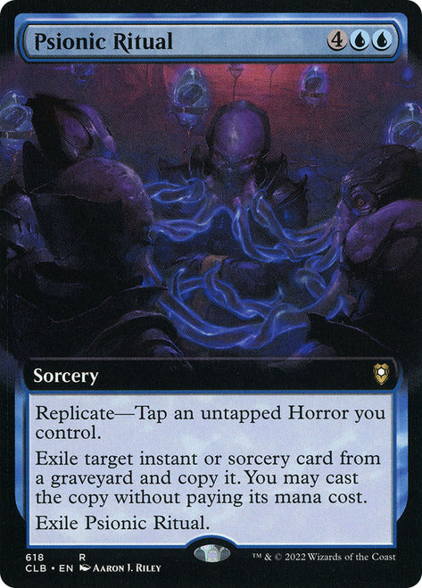 Psionic Ritual (Extended Art) [Commander Legends: Battle for Baldur's Gate] | Exor Games Summserside