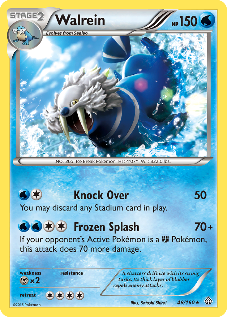 Walrein (48/160) [XY: Primal Clash] | Exor Games Summserside