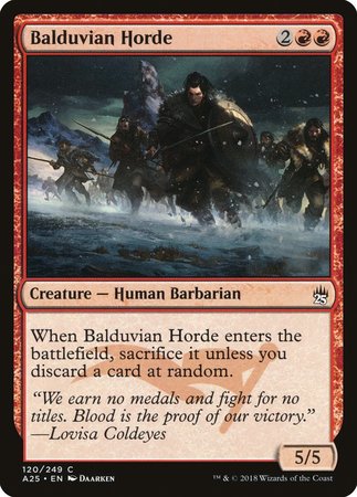 Balduvian Horde [Masters 25] | Exor Games Summserside