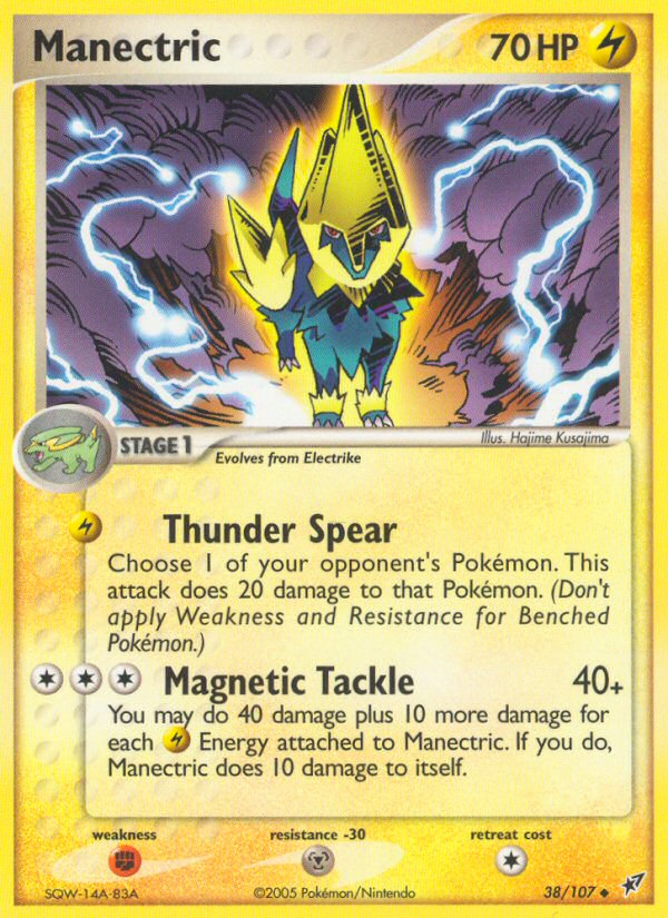 Manectric (38/107) [EX: Deoxys] | Exor Games Summserside