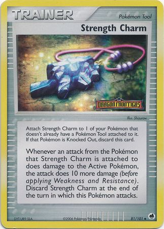 Strength Charm (81/101) (Stamped) [EX: Dragon Frontiers] | Exor Games Summserside