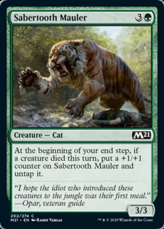 Sabertooth Mauler [Core Set 2021] | Exor Games Summserside