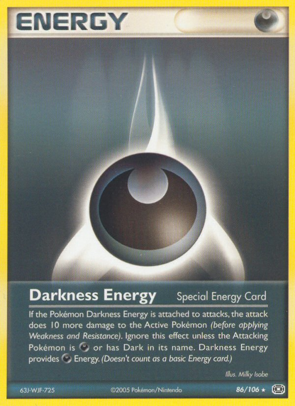 Darkness Energy (86/106) [EX: Emerald] | Exor Games Summserside