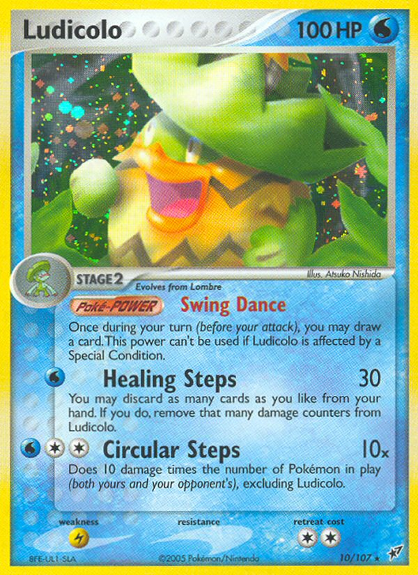 Ludicolo (10/107) [EX: Deoxys] | Exor Games Summserside