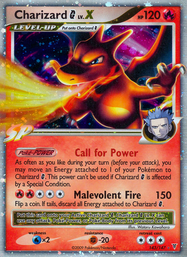 Charizard G LV.X (143/147) [Platinum: Supreme Victors] | Exor Games Summserside