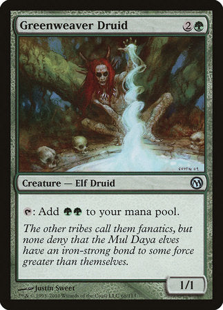 Greenweaver Druid [Duels of the Planeswalkers] | Exor Games Summserside