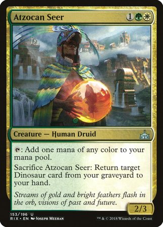 Atzocan Seer [Rivals of Ixalan] | Exor Games Summserside