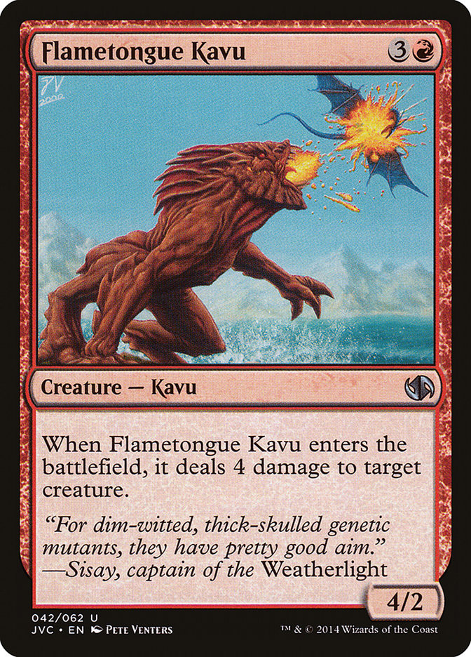 Flametongue Kavu [Duel Decks Anthology] | Exor Games Summserside