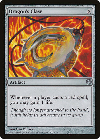 Dragon's Claw [Duel Decks: Knights vs. Dragons] | Exor Games Summserside