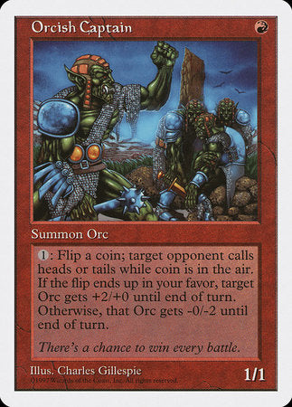 Orcish Captain [Fifth Edition] | Exor Games Summserside
