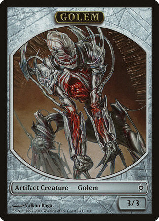 Golem Token [New Phyrexia Tokens] | Exor Games Summserside