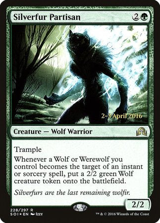 Silverfur Partisan [Shadows over Innistrad Promos] | Exor Games Summserside