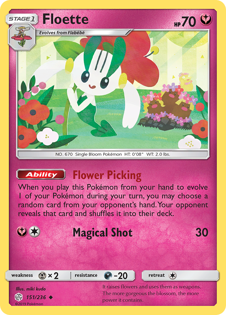 Floette (151/236) [Sun & Moon: Cosmic Eclipse] | Exor Games Summserside