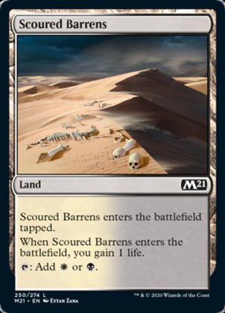 Scoured Barrens [Core Set 2021] | Exor Games Summserside