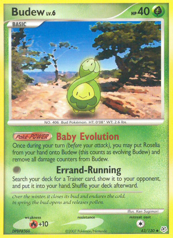 Budew (43/130) [Diamond & Pearl: Base Set] | Exor Games Summserside