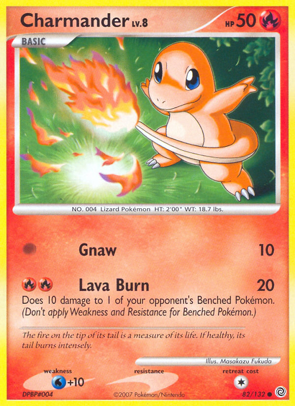 Charmander (82/132) [Diamond & Pearl: Secret Wonders] | Exor Games Summserside