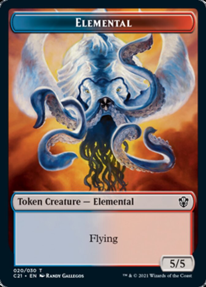 Elemental (020) // Copy Token [Commander 2021 Tokens] | Exor Games Summserside