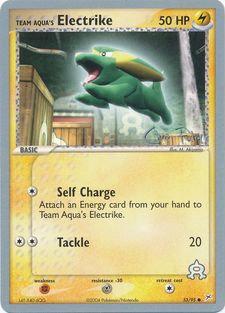 Team Aqua's Electrike (53/95) (Blaziken Tech - Chris Fulop) [World Championships 2004] | Exor Games Summserside