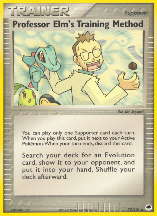 Professor Elm's Training Method (79/101) [EX: Dragon Frontiers] | Exor Games Summserside