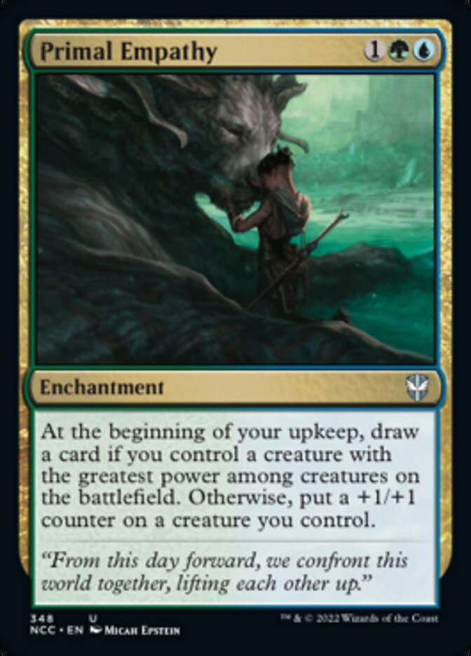 Primal Empathy [Streets of New Capenna Commander] | Exor Games Summserside