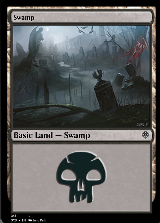 Swamp (343) [Starter Commander Decks] | Exor Games Summserside