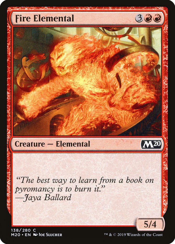Fire Elemental [Core Set 2020] | Exor Games Summserside