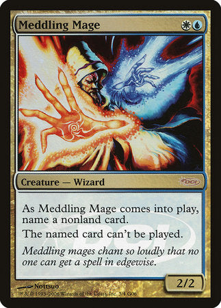 Meddling Mage [Judge Gift Cards 2006] | Exor Games Summserside