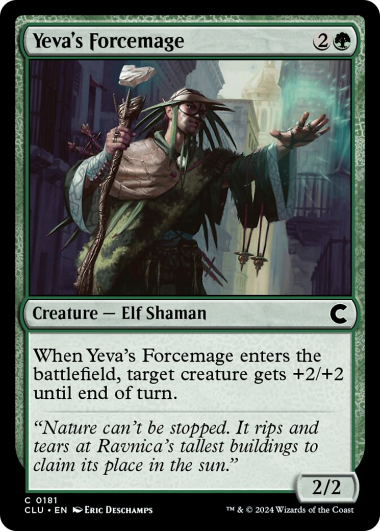 Yeva's Forcemage [Ravnica: Clue Edition] | Exor Games Summserside