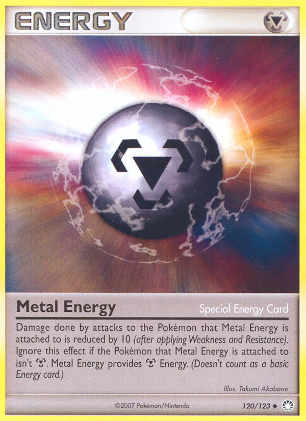 Metal Energy (120/123) [Diamond & Pearl: Mysterious Treasures] | Exor Games Summserside