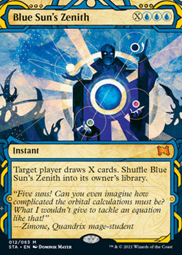 Blue Sun's Zenith (Etched Foil) [Strixhaven Mystical Archive] | Exor Games Summserside