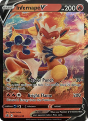 Infernape V (SWSH252) (Jumbo Card) [Sword & Shield: Black Star Promos] | Exor Games Summserside