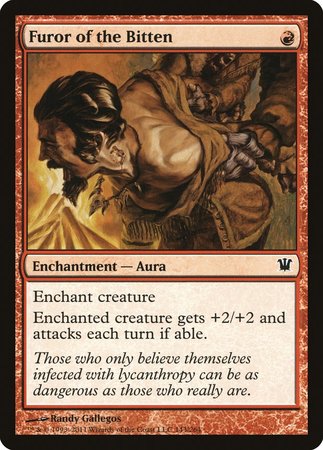 Furor of the Bitten [Innistrad] | Exor Games Summserside