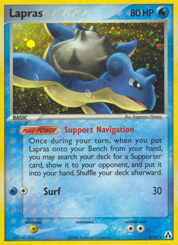 Lapras (8/92) [EX: Legend Maker] | Exor Games Summserside